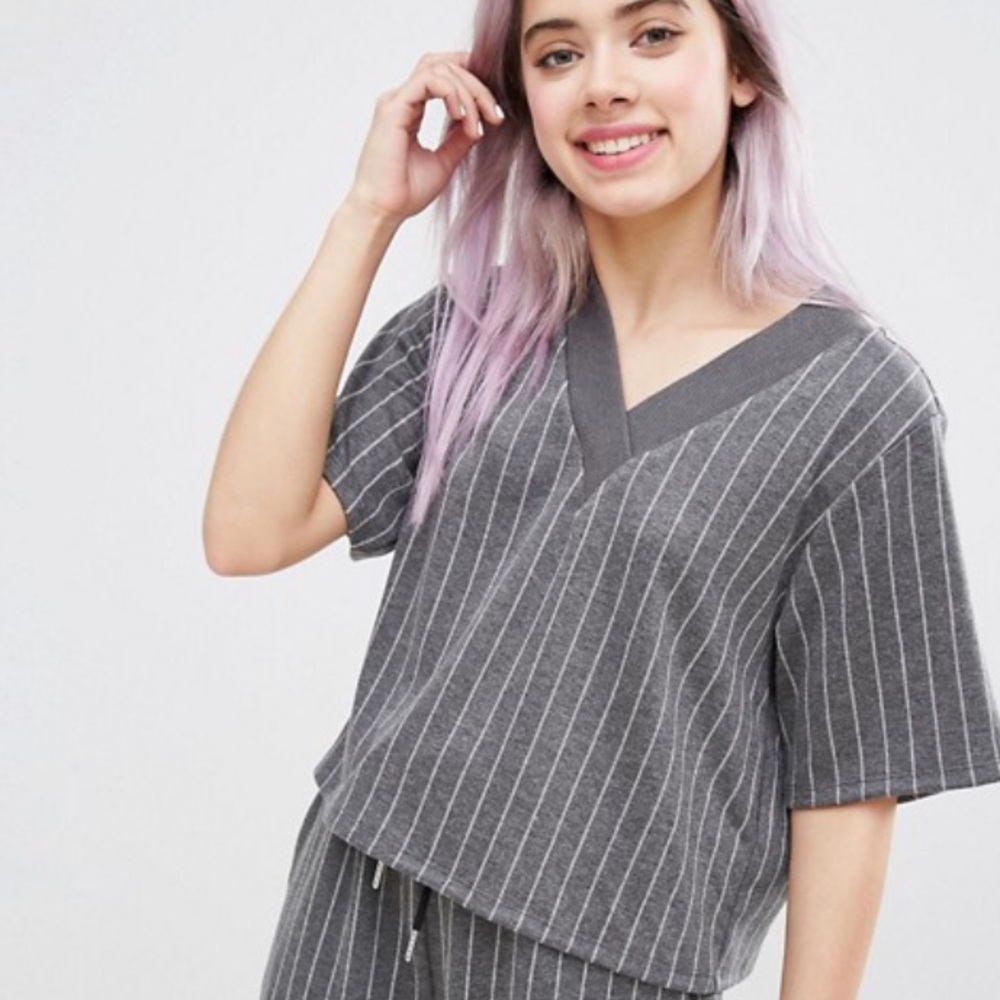 Monki brand short sleeve shirt